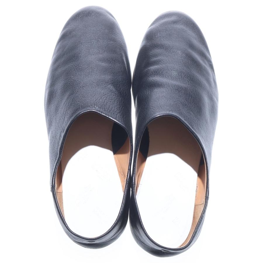 Maison Margiela（メゾンマルジェラ） レザー スリッポンシューズ
