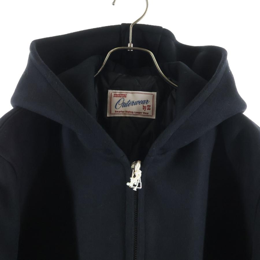 SUBCULTURE サブカルチャー WOOL MARINE PARKA ジップアップ ウール 