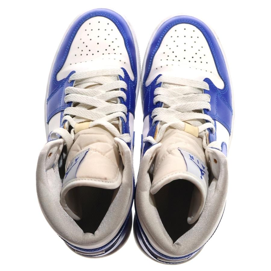 186000 現状品 NIKE ナイキ エアジョーダン1　 BQ6472-104 25.5 青/白 メンズ [0000000001599] NIKE（ナイキ） Air Jordan 1 Mid Kentucky Blue BQ6472-104 エア