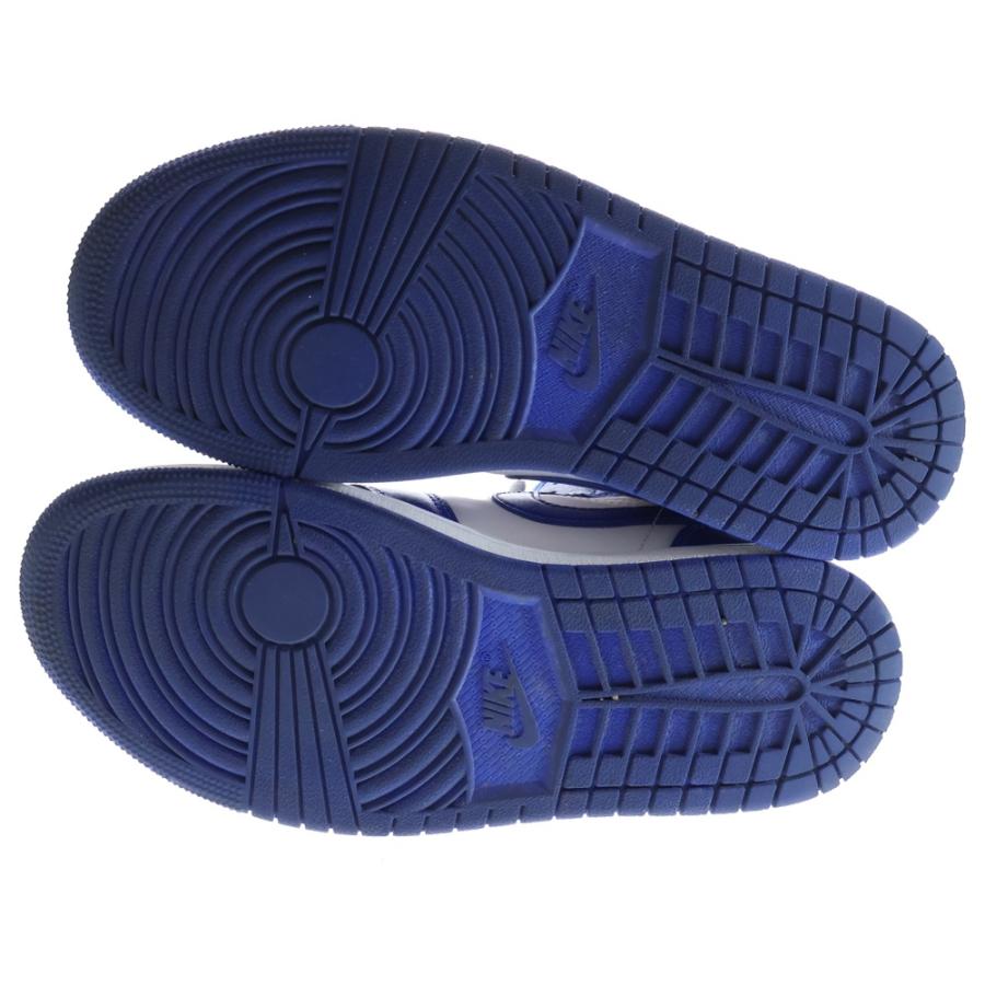 186000 現状品 NIKE ナイキ エアジョーダン1　 BQ6472-104 25.5 青/白 メンズ [0000000001599] NIKE（ナイキ） Air Jordan 1 Mid Kentucky Blue BQ6472-104 エア