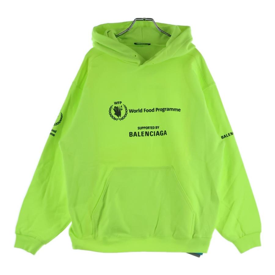 BALENCIAGA（バレンシアガ） World Food Program Hoodie ロゴ プリント