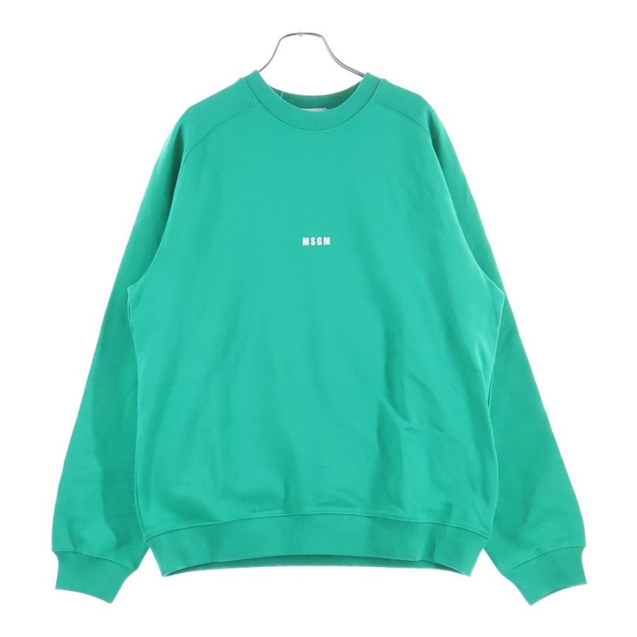 MSGM（エムエスジーエム） ロゴプリント クルーネックスウェットシャツ 