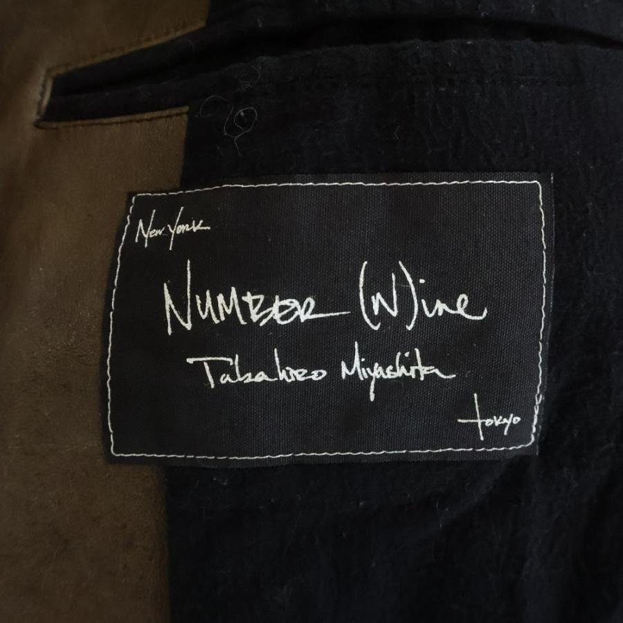 ブラック トレンチコート サイズ2　ナンバーナイン　ポートランド期 NUMBER (N)INE（ナンバーナイン） NUMBER (N)INE 08AW ARCHIVE ポート