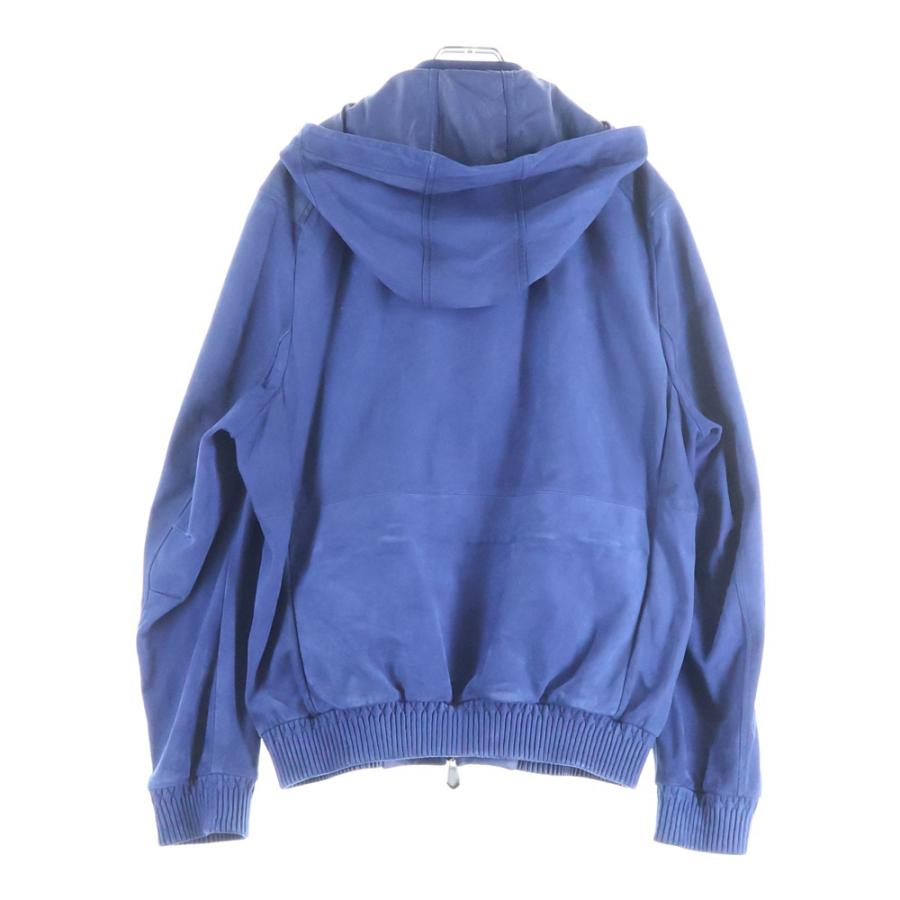 Berluti ベルルッティ スウェードレザー ジップアップパーカー ブルー R09LBU07KAAT_1