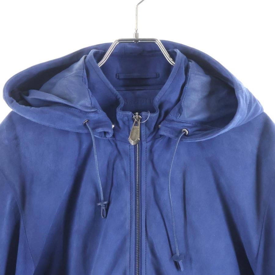 Berluti ベルルッティ スウェードレザー ジップアップパーカー ブルー R09LBU07KAAT_2
