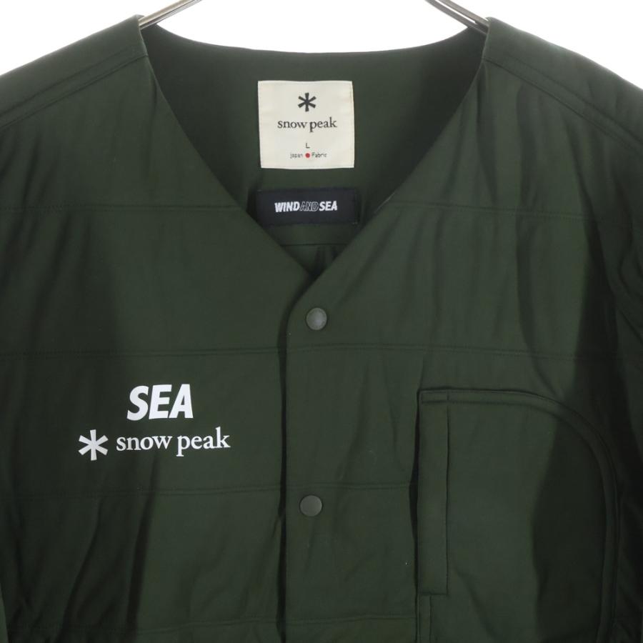 WIND AND SEA（ウィンダンシー） × スノーピーク キルティング