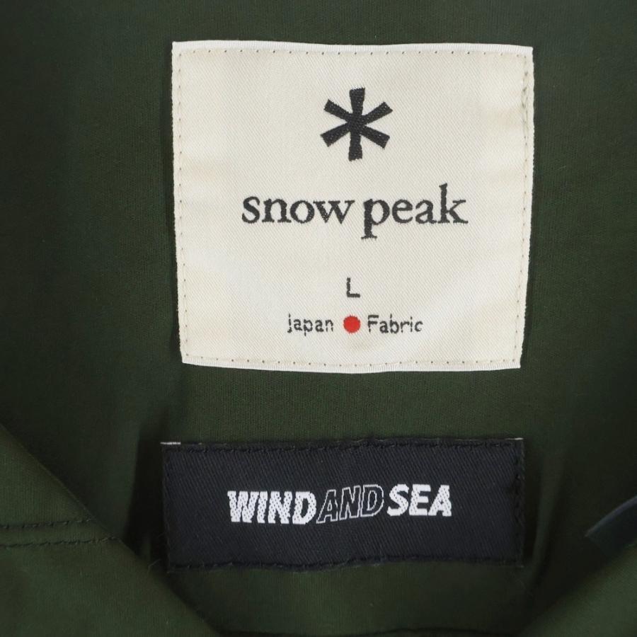 WIND AND SEA（ウィンダンシー） × スノーピーク キルティング