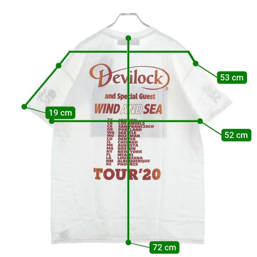 WIND AND SEA（ウィンダンシー） 20SS ×Devilock Tour T-SHIRT