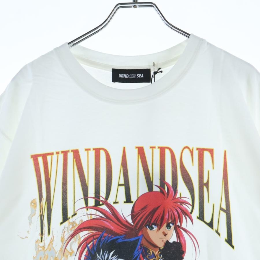 WIND AND SEA（ウィンダンシー） 22SS×YYHS 幽遊白書 キャラクターロゴ 