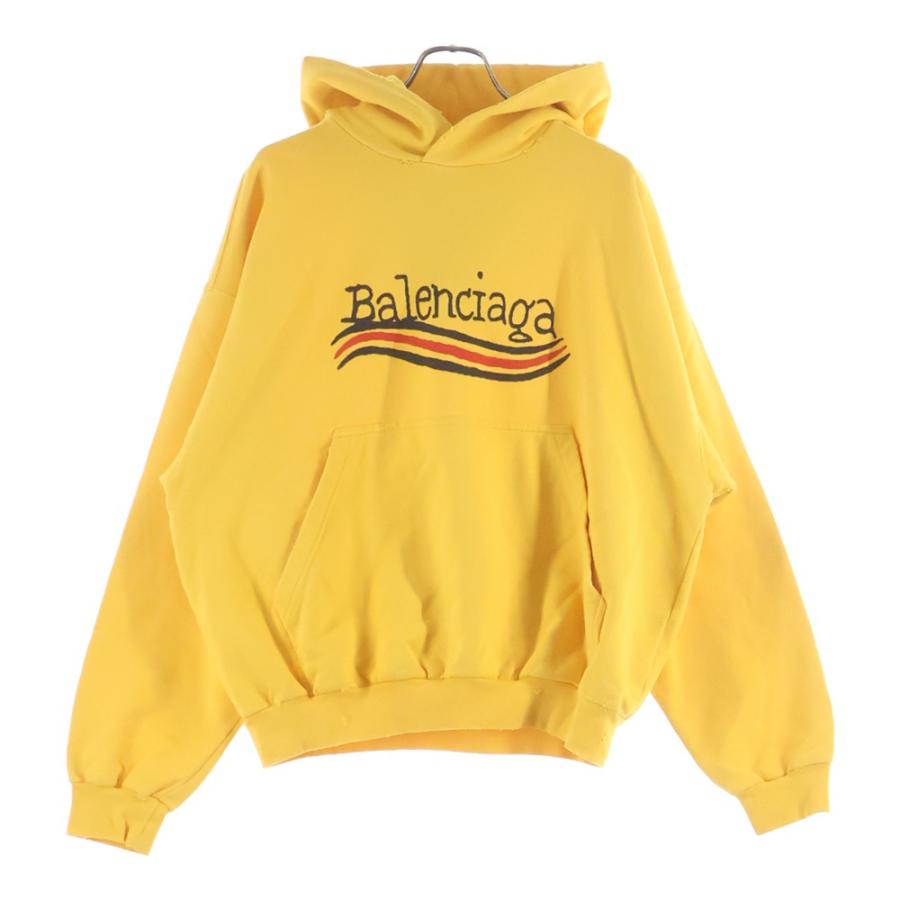 BALENCIAGA（バレンシアガ） 23SS ダメージ加工 ロゴプリント コットン 
