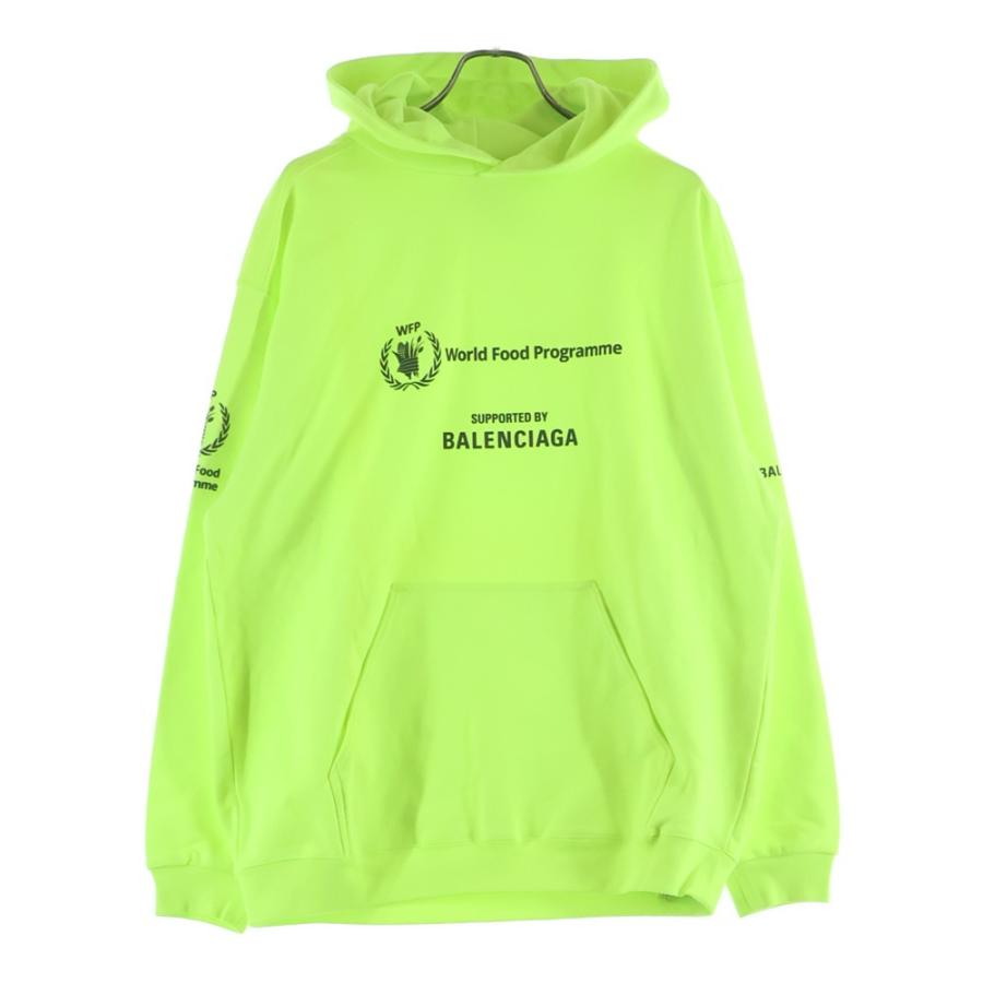 BALENCIAGA（バレンシアガ） World Food Program Hoodie ロゴ プリント