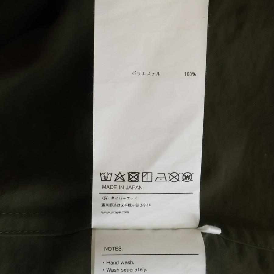 WTAPS（ダブルタップス） 24SS SCOUT 02 LS POLY BROADCLOTH SPEC