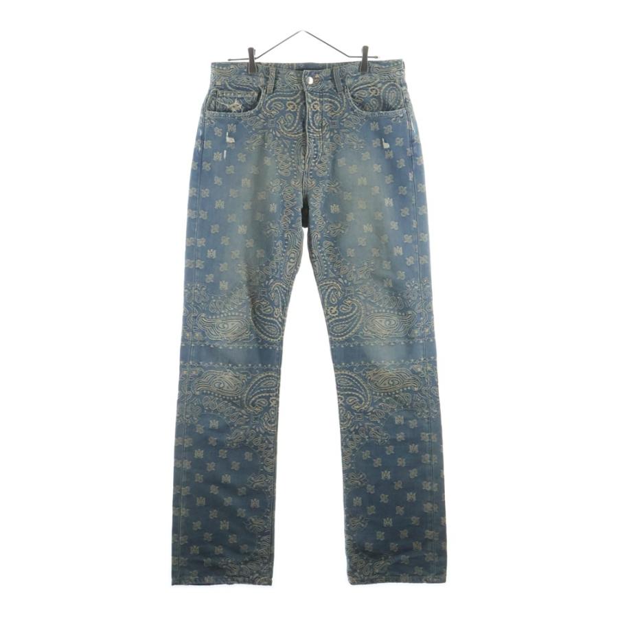 AMIRI（アミリ） Bandana Jacquard Denim Pants バンダナ ジャガード
