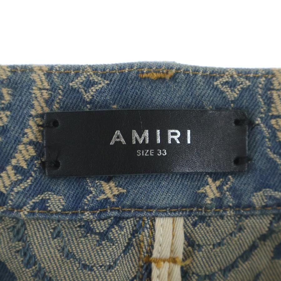AMIRI（アミリ） Bandana Jacquard Denim Pants バンダナ ジャガード