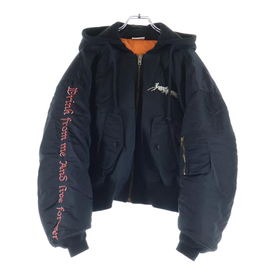 VETEMENTS（ヴェトモン） 16AW Total Fucking Darkness Bomber Jacket