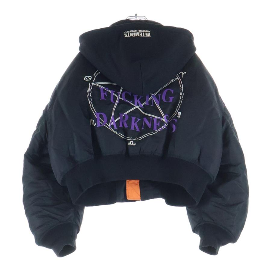 VETEMENTS（ヴェトモン） 16AW Total Fucking Darkness Bomber Jacket