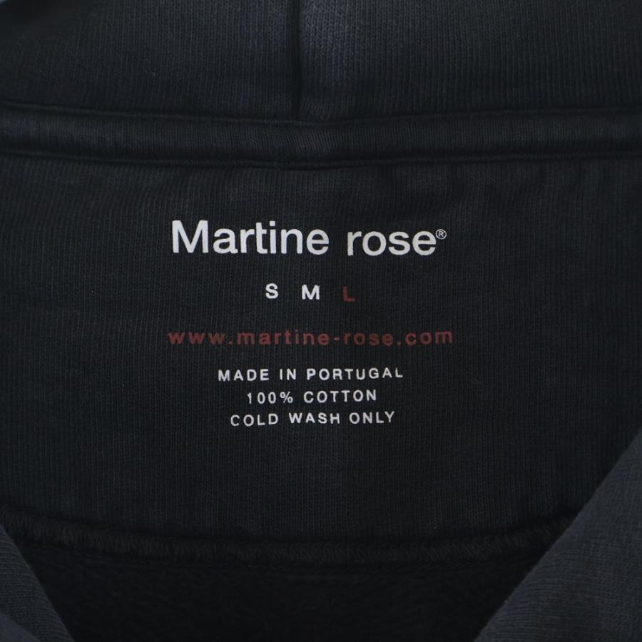 MARTINE ROSE マーティンローズ Classic Hoodie フェード加工 プル