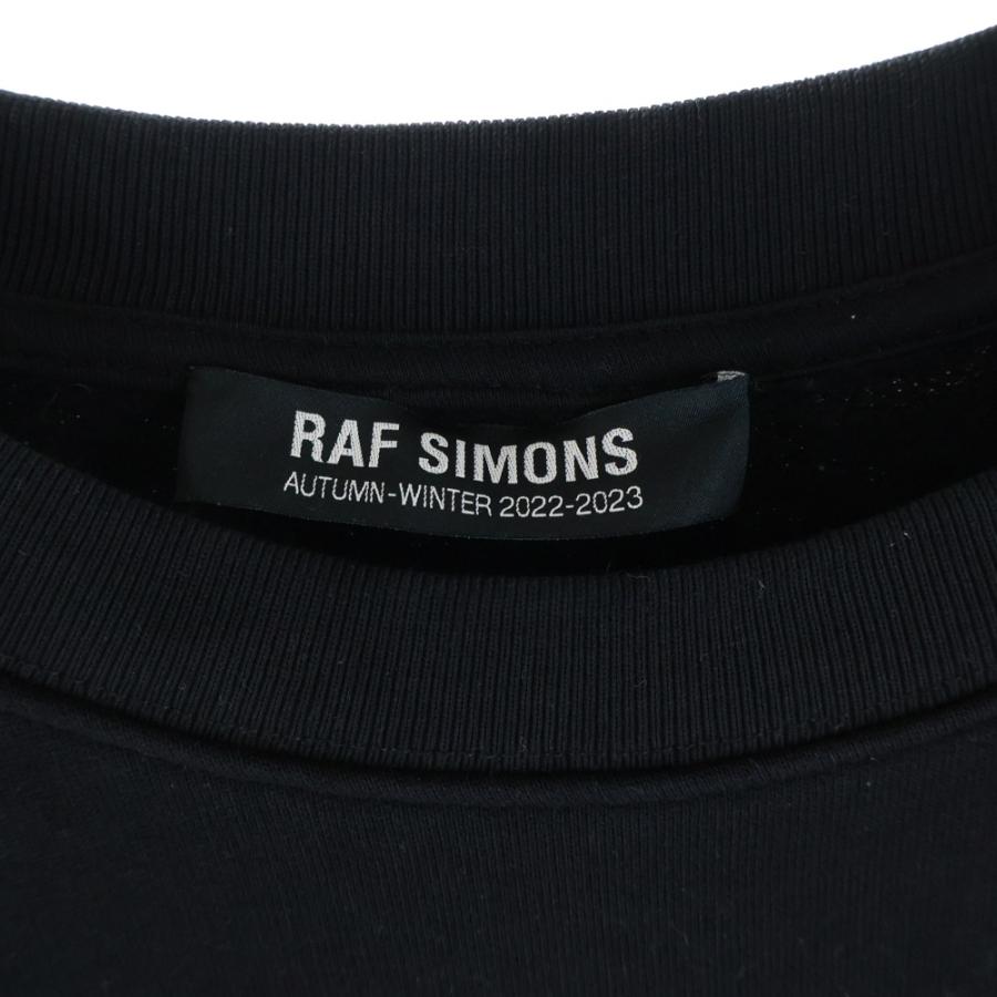 RAF SIMONS（ラフ シモンズ） 22AW Sweatshirt ロゴプリント クルー