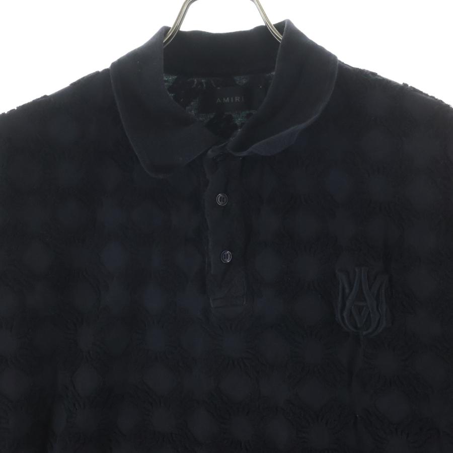 AMIRI（アミリ） MA Quad AMJYPO1015 クワッドタオルポロシャツ