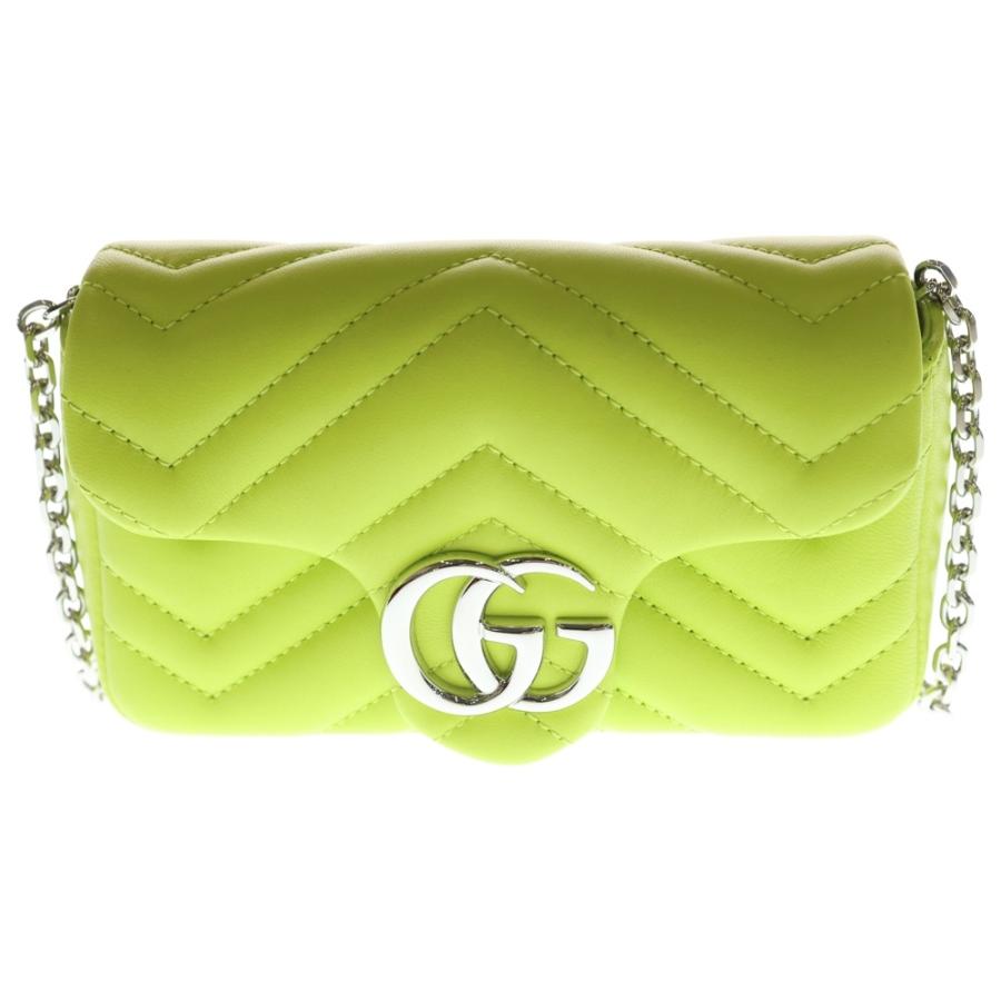GUCCI（グッチ） GG Marmont Quilting Chain Mini Bag GGマーモント