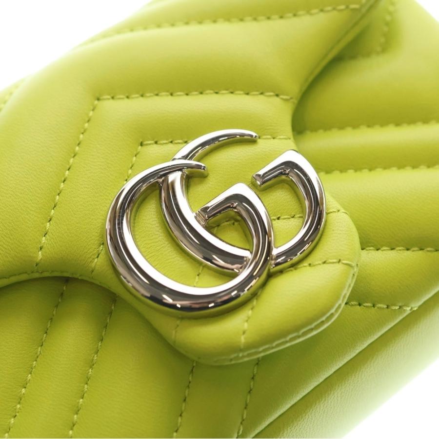 GUCCI（グッチ） GG Marmont Quilting Chain Mini Bag GGマーモント