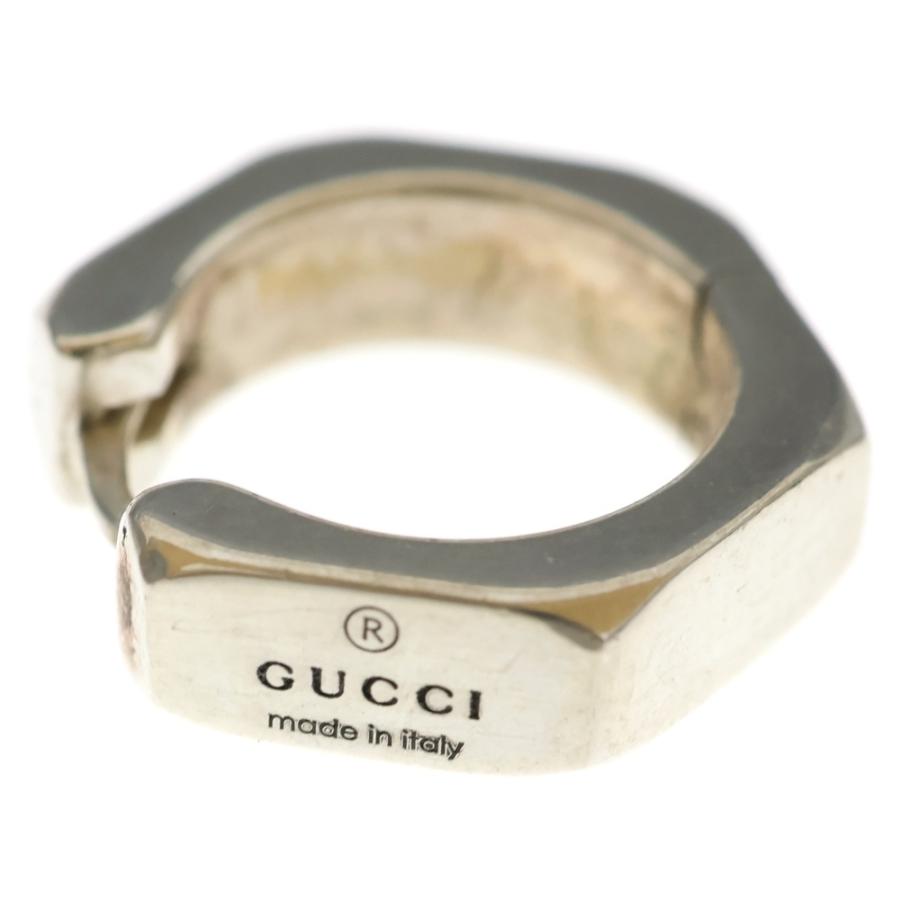 GUCCI（グッチ） トレードマーク ピアス シルバー : BRING Yahoo