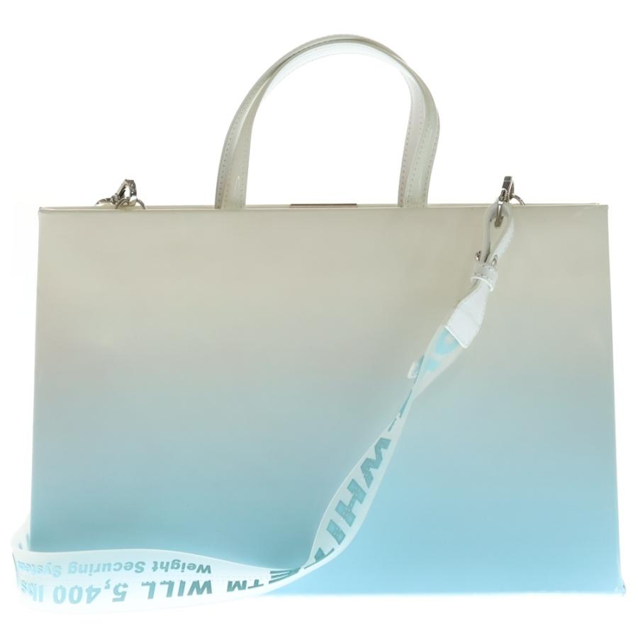 OFF-WHITE オフホワイト バインダー 2WAYハンドバッグ ショルダー 