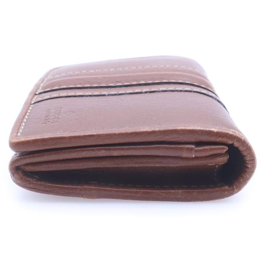GUCCI グッチ Leather Card Cade レザーカードケース 名刺入れ ブラウン 233061 GUCCI グッチ Leather Card Cade レザーカードケース 名刺入れ