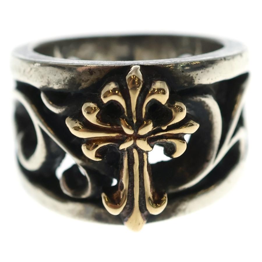A&G エーアンドジー 18K Cross Ring 18Kコンビ クロスモチーフリング