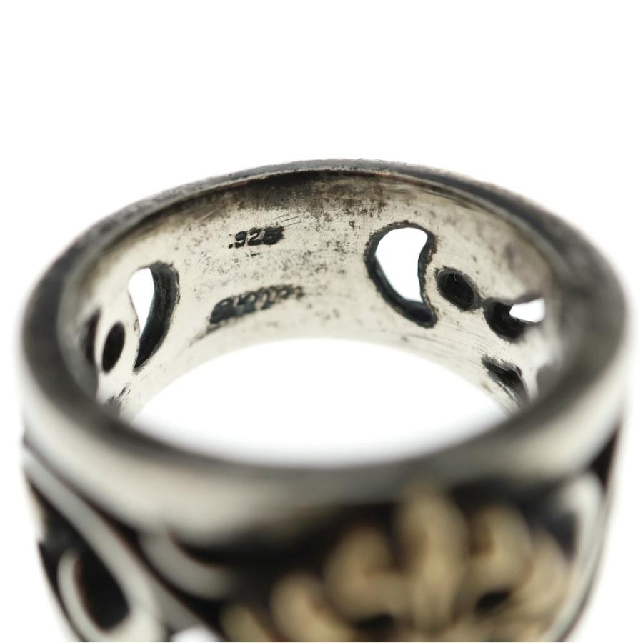 A&G エーアンドジー 18K Cross Ring 18Kコンビ クロスモチーフリング