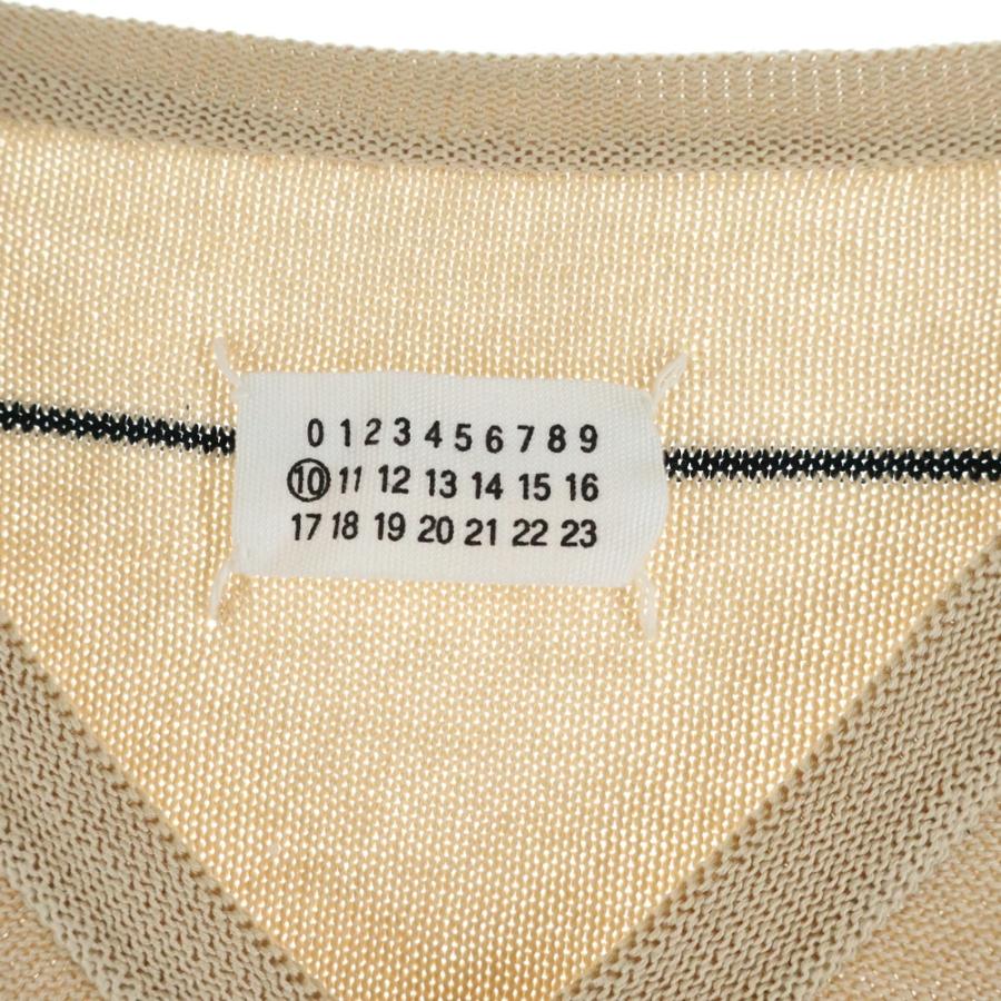 Maison Margiela（メゾンマルジェラ） ミスディアナ期 Vネックボーダー