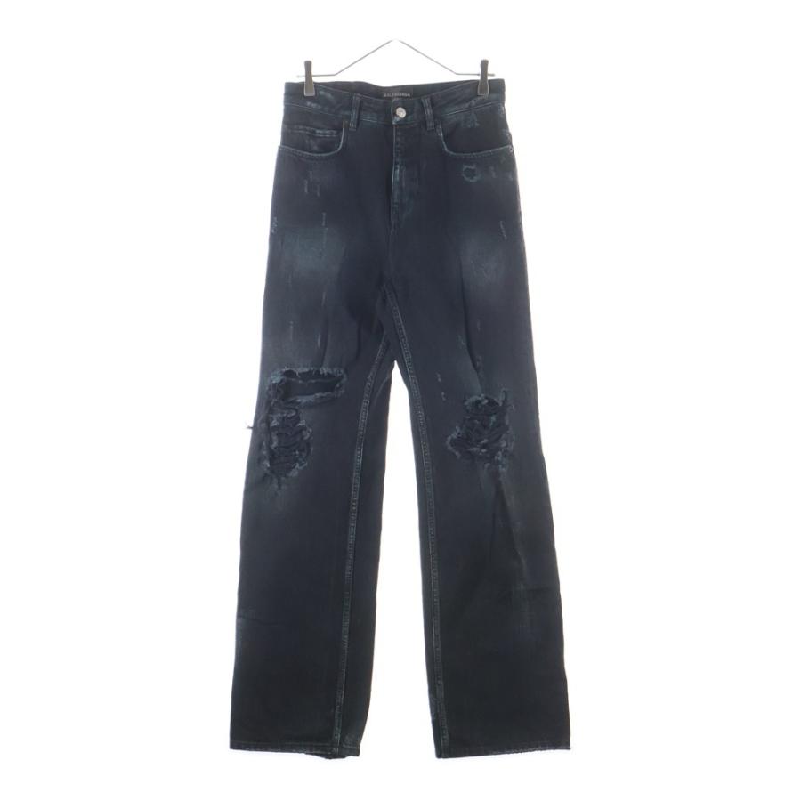 BALENCIAGA 23ss destroy baggy バレンシアガ　xs BALENCIAGA（バレンシアガ） 23SS Destroyed Knee Baggy Jeans