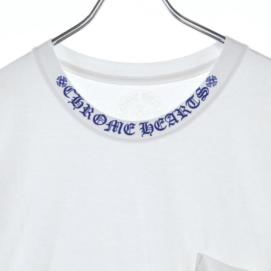 CHROME HEARTS（クロムハーツ） CH T-SHIRT ネックロゴプリント半袖T