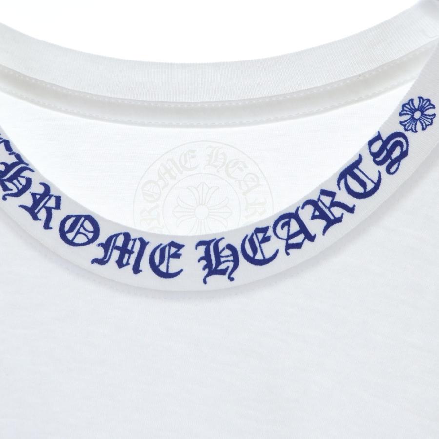 CHROME HEARTS（クロムハーツ） CH T-SHIRT ネックロゴプリント半袖T