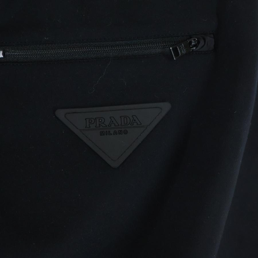 PRADA（プラダ） Track Pants ラバートライアングルロゴ ジップ
