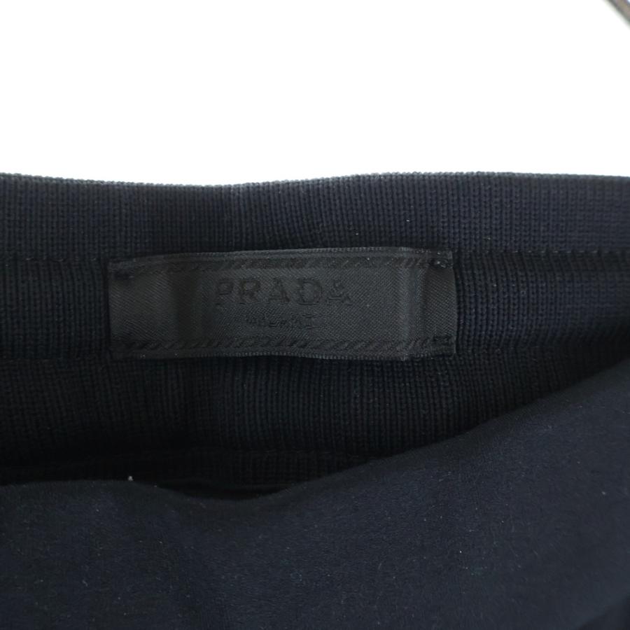 PRADA（プラダ） Track Pants ラバートライアングルロゴ ジップ