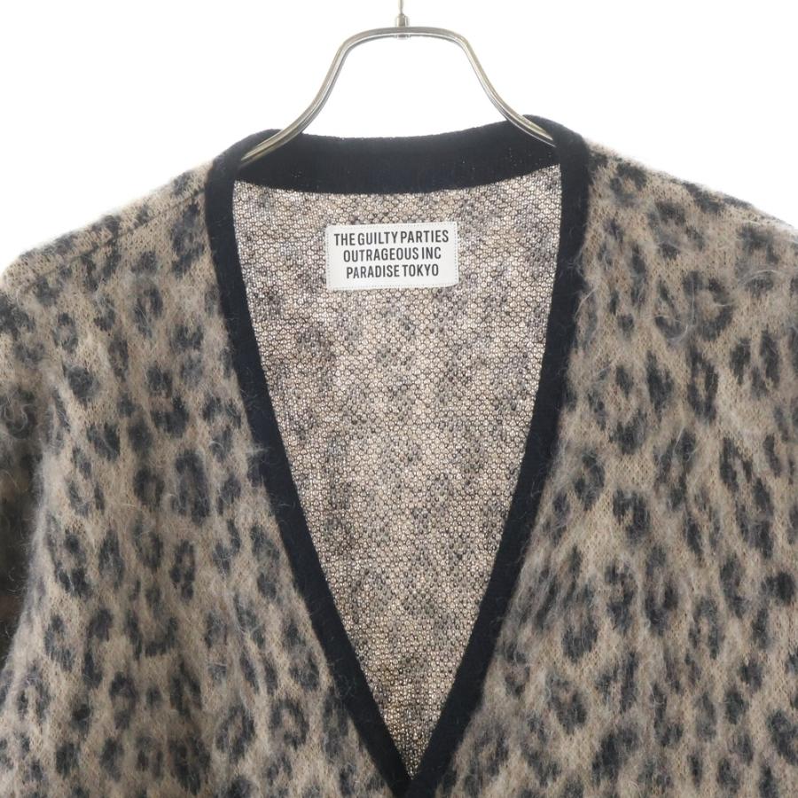 WACKO MARIA（ワコマリア） 23SS LEOPARD MOHAIR KNIT JAQUARD