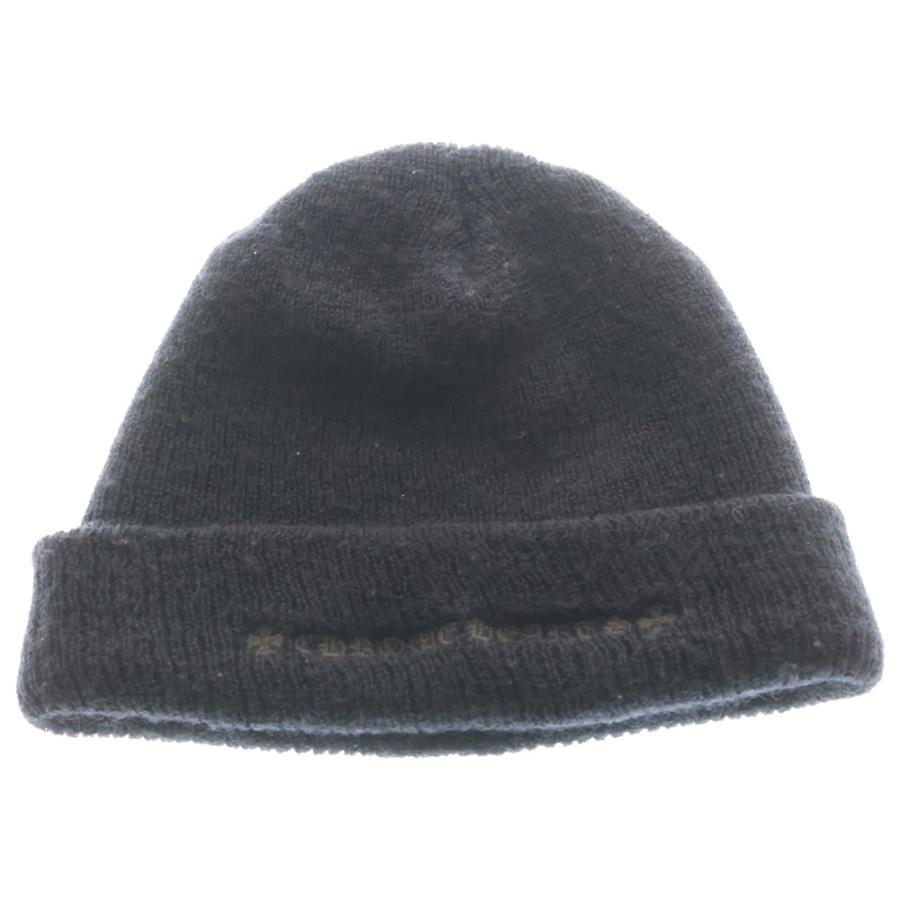 クロムハーツ ウールワッチキャップ CHプラス刺繍ニットキャップ 帽子 CHROME HEARTS（クロムハーツ） WOOL WATCH CAP CHプラス刺繍ウール