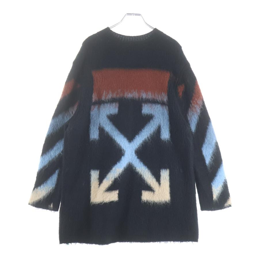 OFF-WHITE オフホワイト 18AW Shaggy Knit Sweater モヘアニット 