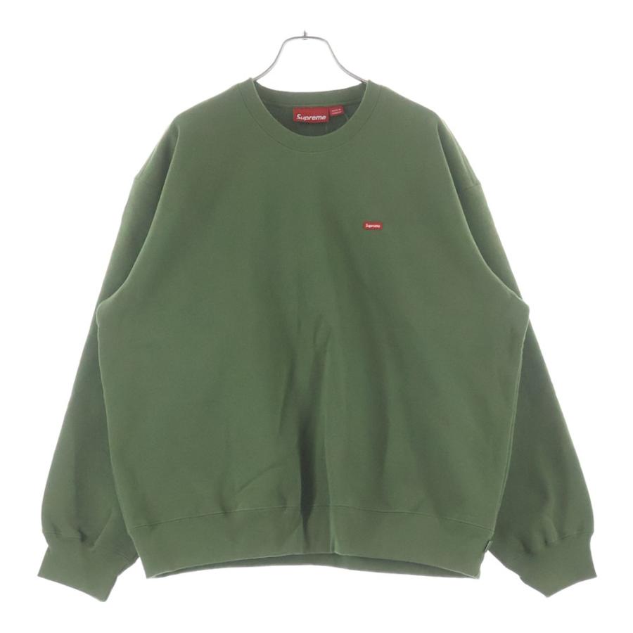 Supreme（シュプリーム） 24AW Small Box Crewneck Olive スモール 