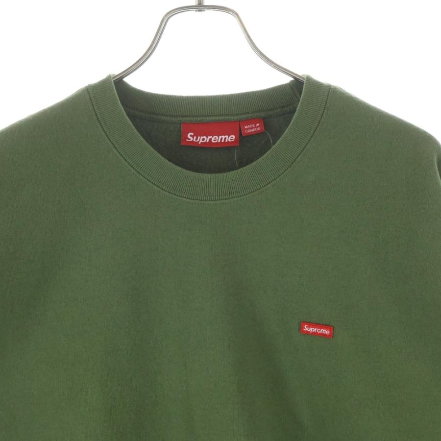 Supreme（シュプリーム） 24AW Small Box Crewneck Olive スモール