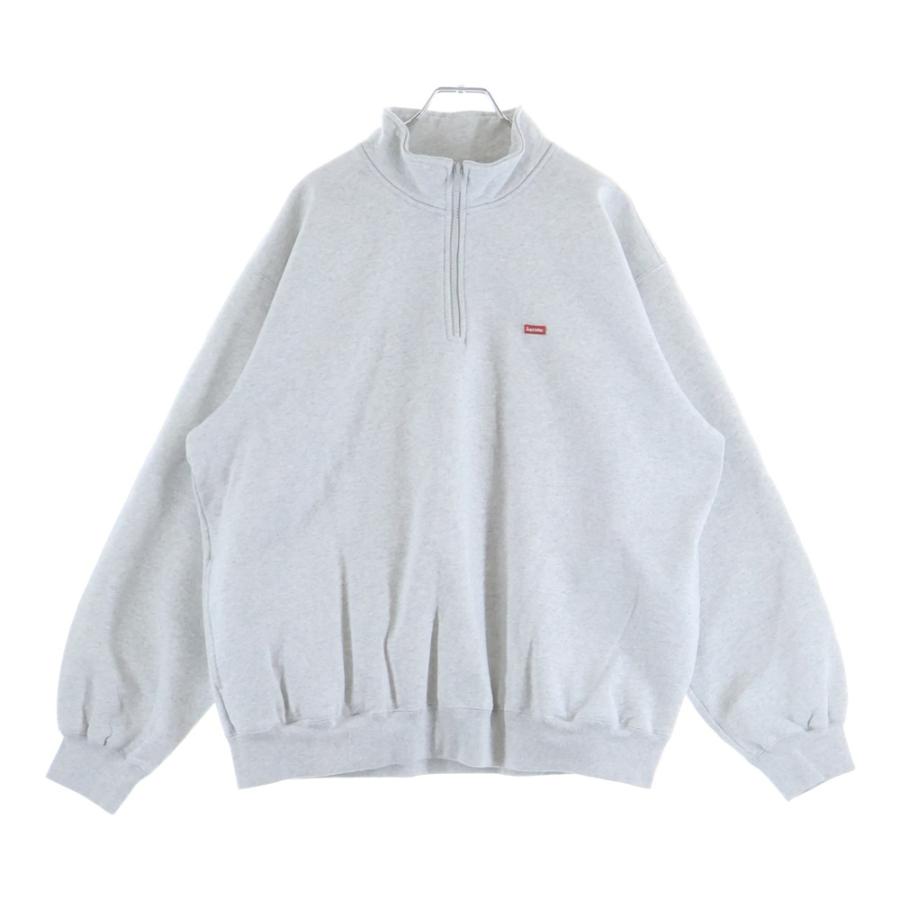 Supreme（シュプリーム） 25SS Small Box Half Zip Pullover Ash Grey