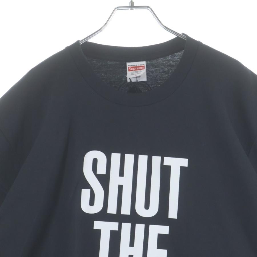 Supreme（シュプリーム） 25AW Number (N)ine Shut Up Tee Black