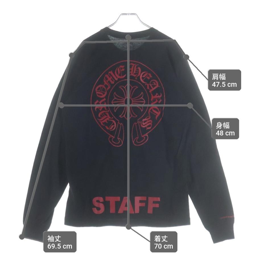 CHROME HEARTS（クロムハーツ） CH L/S T-SHIRT STAFF ホースシュー