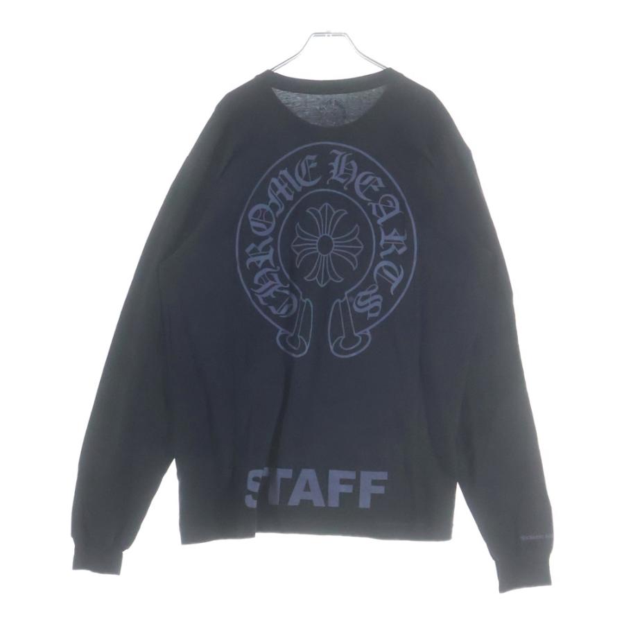 【非売品】クロムハーツ　スタッフ限定　ホースシュープリント　長袖Tシャツ　ロンT CHROME HEARTS（クロムハーツ） CH L/S T-SHIRT STAFF ホースシュー