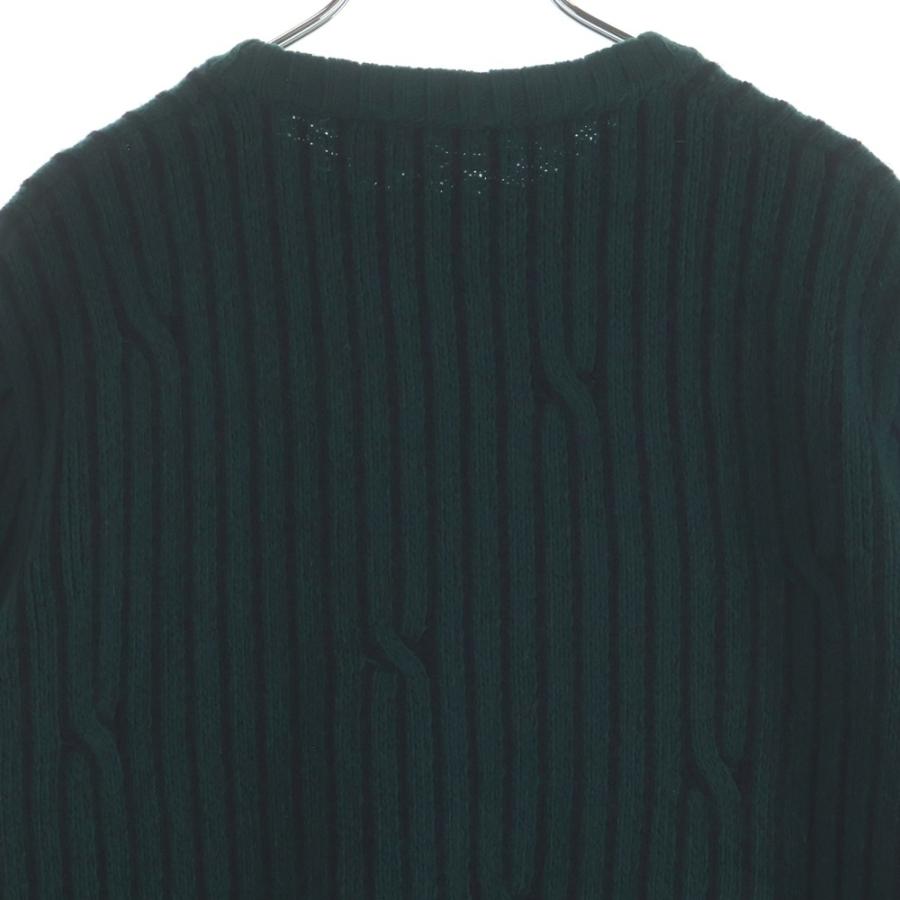 OFF-WHITE オフホワイト 20AW Cable Knit Sweater クルーネック