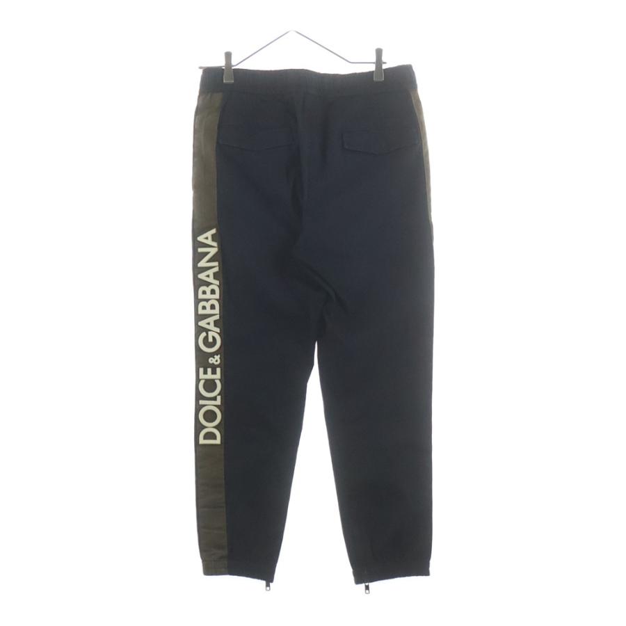 DOLCE&GABBANA ベロア トラックパンツ 48 黒 イタリア製 DOLCE&GABBANA ベロア トラックパンツ 48 黒 イタリア製 【公式通販】