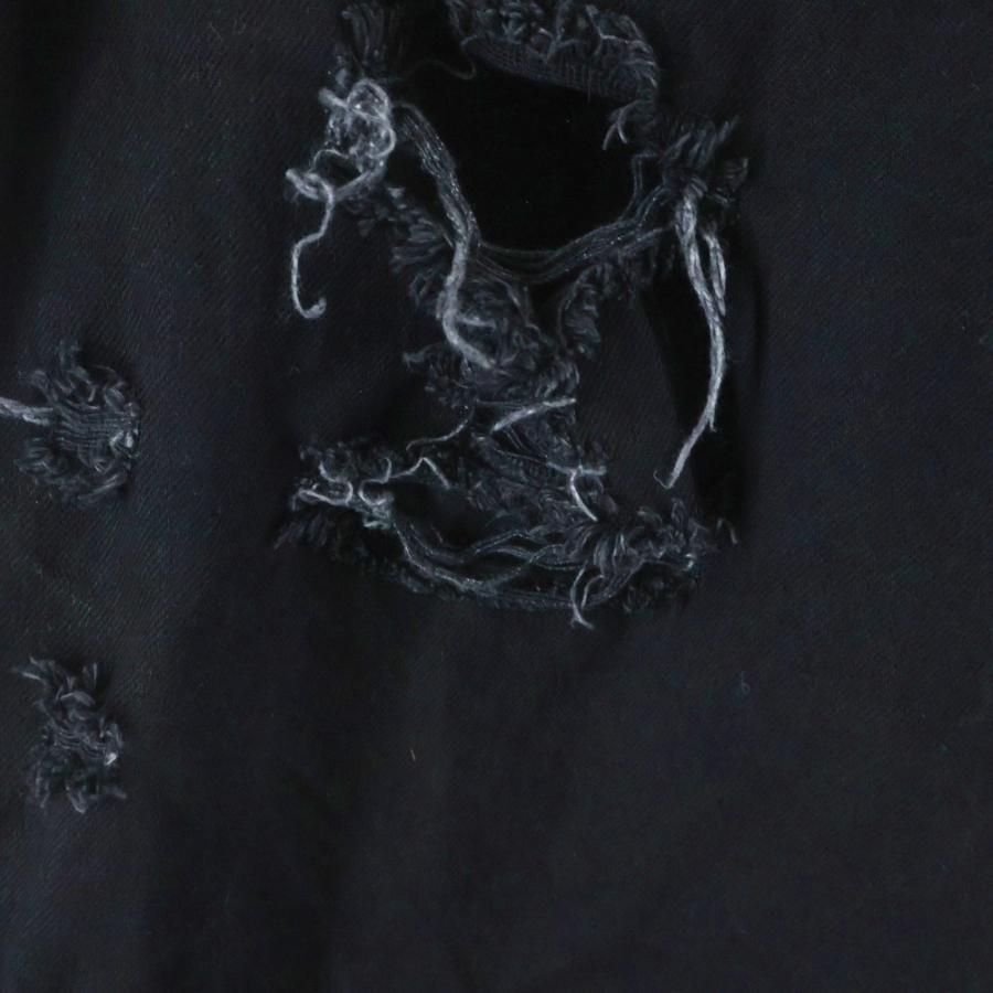 YORI SPORT ヨリ スポーツ ZIP OFF UNDERWEAR DENIM ダメージ加工