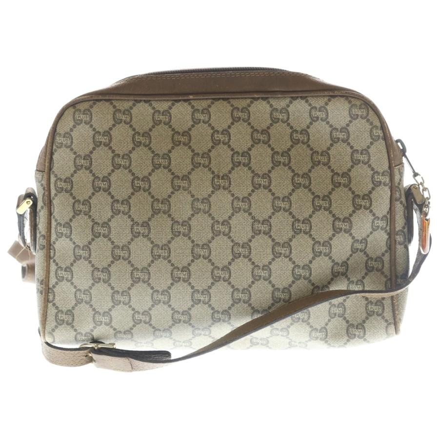 格安 定番 GUCCI グッチ GGスプリーム ショルダー ベージュ系 GUCCI（グッチ） VINTAGE GGスプリーム ショルダーバッグ ベージュ
