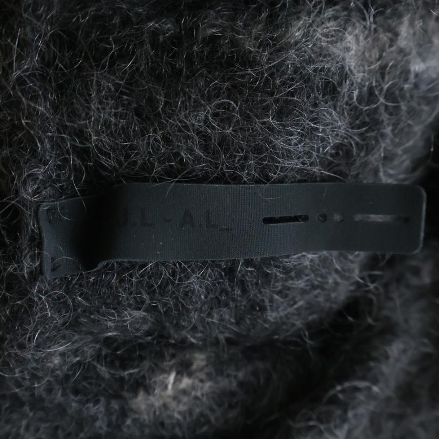 _J.L - A.L_ ジェイラル Fletch Hoodie アルパカニット プルオーバーパーカー フーディー グレー _J.L - A.L_ ジェイラル Fletch Hoodie アルパカニット プルオーバー